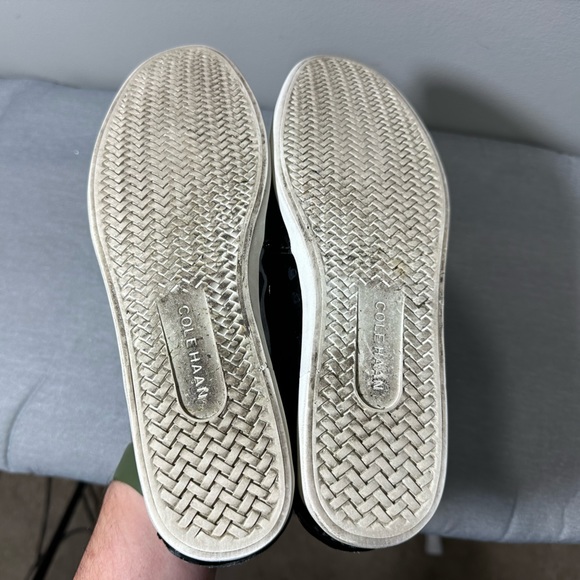 Cole Haan Pinch GrandOS Patent Leather Penny Loafers - Picture 6 of 7